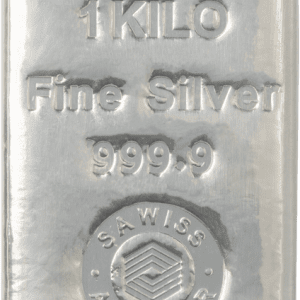 شمش نقره ۱۰۰۰ گرم عیار ۹۹۹/۹ زیوتو