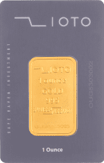 شمش طلا ۱ اونس عیار ۹۹۵ زیوتو