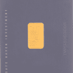 شمش طلا ۲/۵ گرم عیار ۹۹۵ زیوتو